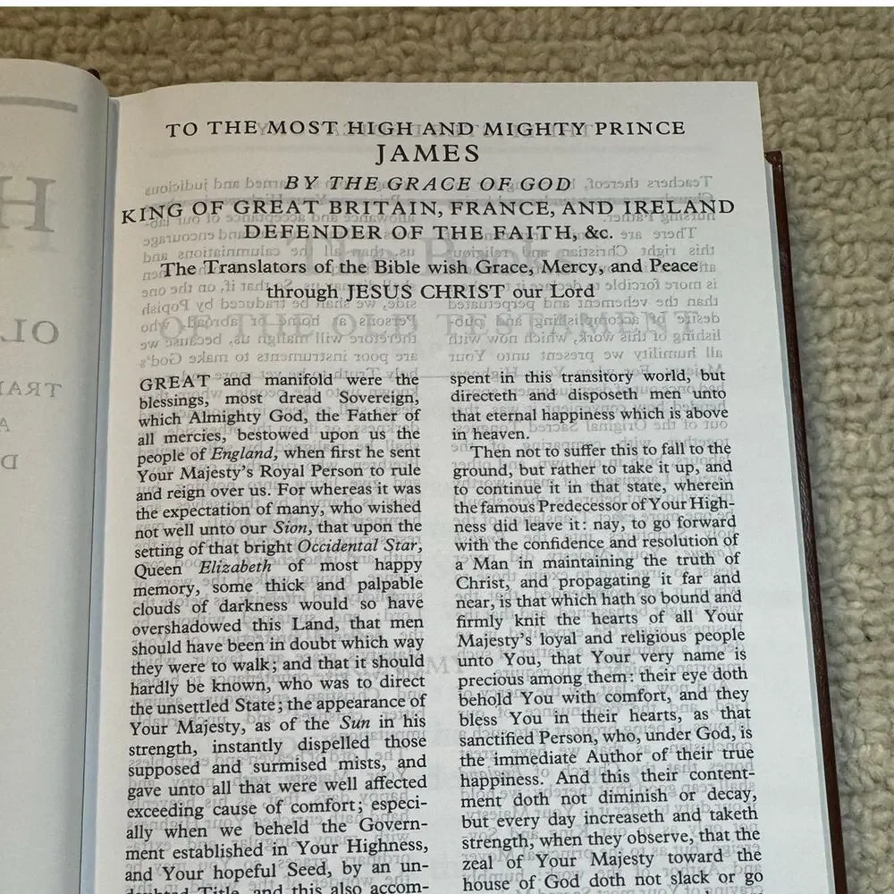 Large Print KJV Holy Bible Vol 1 Genesis To Ruth Cambridge University Press